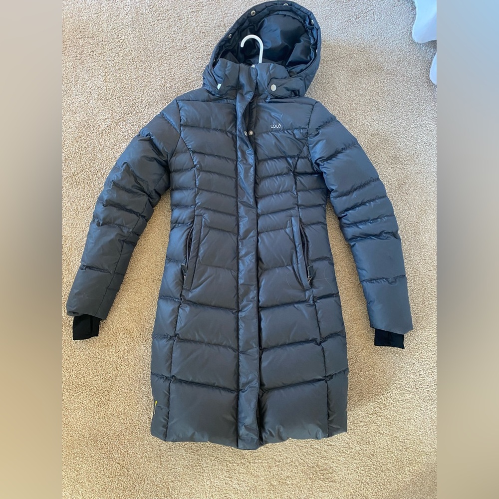 Lole down coat, size XS